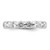 Sterling Silver CZ Band - QR-0EC2C087-2876