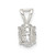 Sterling Silver CZ Pendant - QP-47FDF3E5-3168