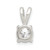 Sterling Silver CZ Pendant - QP-C9FEE68D-9138