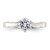 Sterling Silver CZ Ring - QR-09FC40E1-1496