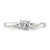 Sterling Silver CZ Ring - QR-DA2FD0BE-4300