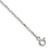 Sterling Silver D/C 1.75mm 3 Short Plus 1 Long Cable Link Chain - QF-51823902-1813