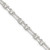 Sterling Silver D/C 6mm 3 Short Plus 1 Long Cable Link Chain - QF-EAE9A736-3442