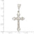 Sterling Silver Diamond-Cut Crucifix Pendant - QC-0ACC970F-5620