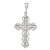 Sterling Silver Diamond-Cut Crucifix Pendant - QC-7501933F-1913