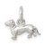 Sterling Silver Dog Charm - QC-F33B1E30-6903