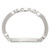 Sterling Silver Double Strand Curb Link 8in ID Bracelet