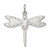 Sterling Silver Dragonfly Charm - QP-E706244F-5631