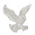 Sterling Silver Eagle Charm - QC-873356F4-2818