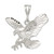Sterling Silver Eagle Charm - QC-CC01B3E9-2270