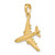 14k 3-D Jet Pendant - D1-0C9618C4-6861
