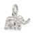 Sterling Silver Elephant Charm - QC-525BCF67-9009