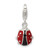 Sterling Silver Enameled Lady Bug Charm - QC-BB4F5A18-6634