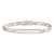 Sterling Silver Engraveable 6 in. Figaro Link ID Bracelet
