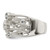 Sterling Silver Fancy CZ Ring - QR-0C7A14D8-4154
