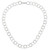 Sterling Silver Fancy Hammered Necklace - QH-EF656B13-5349