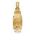 14K 3-D Lounge Beach Chair Charm
