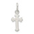 Sterling Silver Fleur De Lis Cross Charm