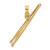 14K 3-D Moveable Drum Sticks Charm