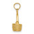 14K 3-D Moveable Handle Basket Charm