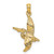14K 3-D Pelican Flying Charm - K7-B0B88653-1308