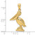 14K 3-D Pelican Standing Charm - K7-A5C023DA-5330