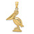 14K 3-D Pelican Standing Charm - K7-A5C023DA-5330