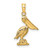 14K 3-D Pelican Standing Charm - K7-D614EC29-2299