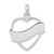 Sterling Silver Heart Charm - QC-02F14980-1282