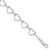 Sterling Silver Heart Link Bracelet - QG-50C002C4-8489