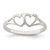 Sterling Silver Heart Ring - QR-D7FEC0BE-6817