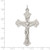 Sterling Silver INRI Crucifix Pendant - QC-B65218BD-8329