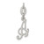 Sterling Silver Letter A Initial Charm - QC-0FE6F3F6-4467