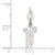 Sterling Silver Letter W Initial Charm - QC-CEA69CC5-2521