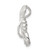 Sterling Silver Lobster Chain Slide Charm