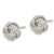 Sterling Silver Love Knot Post Earrings - QE-3FEA9A5E-4465