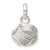 Sterling Silver Love Knot Small Pendant