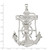 Sterling Silver Mariner Cross Pendant - QC-2BD6934A-7558
