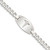 Sterling Silver Medical Jewelry Curb Link Bracelet - XS-DAB97DFE-6796