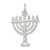 Sterling Silver Menorah Charm - QC-7697305C-6724