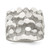 Sterling Silver Men's Nugget Ring - QR-3E740DB1-3298