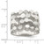Sterling Silver Men's Nugget Ring - QR-6ADE1AC5-6207