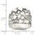Sterling Silver Men's Nugget Ring - QR-887D5204-1989