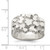 Sterling Silver Men's Nugget Ring - QR-9F7834C7-6145