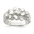 Sterling Silver Men's Nugget Ring - QR-A688CAEE-4629