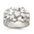 Sterling Silver Men's Nugget Ring - QR-B0A60D1C-9096