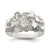 Sterling Silver Men's Nugget Ring - QR-C03CC3DD-6713