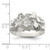 Sterling Silver Men's Nugget Ring - QR-D3958D7E-9304