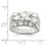 Sterling Silver Men's Nugget Ring - QR-DB0BA568-8640