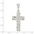 Sterling Silver Nugget Cross Pendant - QC-611F26A7-8426